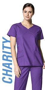 Stretch, WonderWink, Scrubs, Hospital, Uniforms, Tops