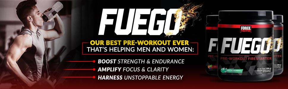 Force Factor Fuego PreWorkout Firestarter for