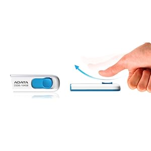 ADATA, USB, USB azul, USB rojo, USB 8GB, USB 16GB, USB 32GB, USB 64GB, USB plegable, C008