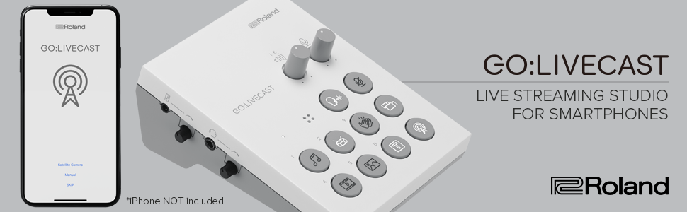 その他 GO:LIVECAST(Roland) Roland - GO:LIVECAST | Livestreaming Studio for Smartphones