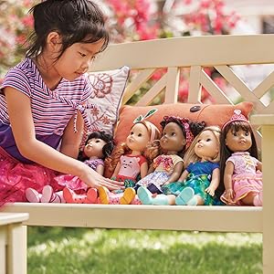 Amazon.com: American Girl WellieWishers Kendall Doll: Toys