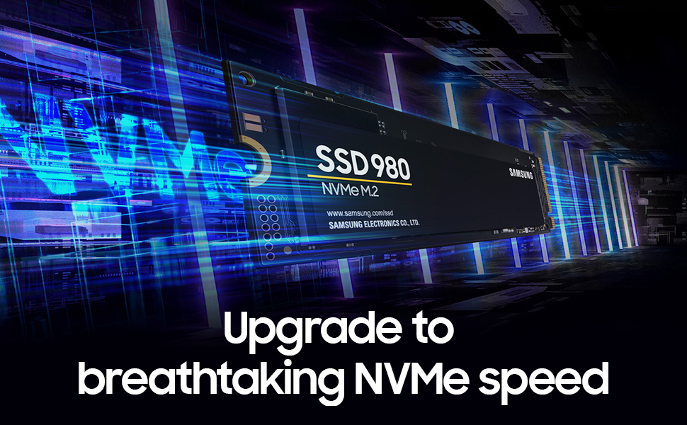 SAMSUNG 980 SSD 1TB PCle 3.0x4, NVMe M.2 2280, Internal