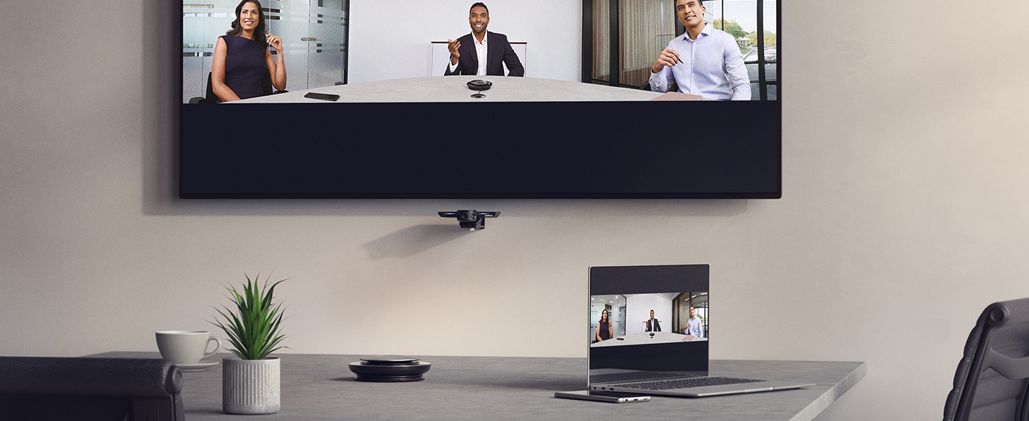 Jabra 8100119 PanaCast Panoramic 4K Video Conferencing Camera