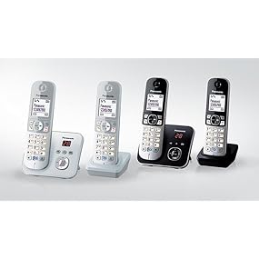Panasonic KX-TG6822 - Teléfono Fijo Digital (inalámbrico, identificador ...