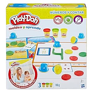 play doh aprendo numeros y cuentas