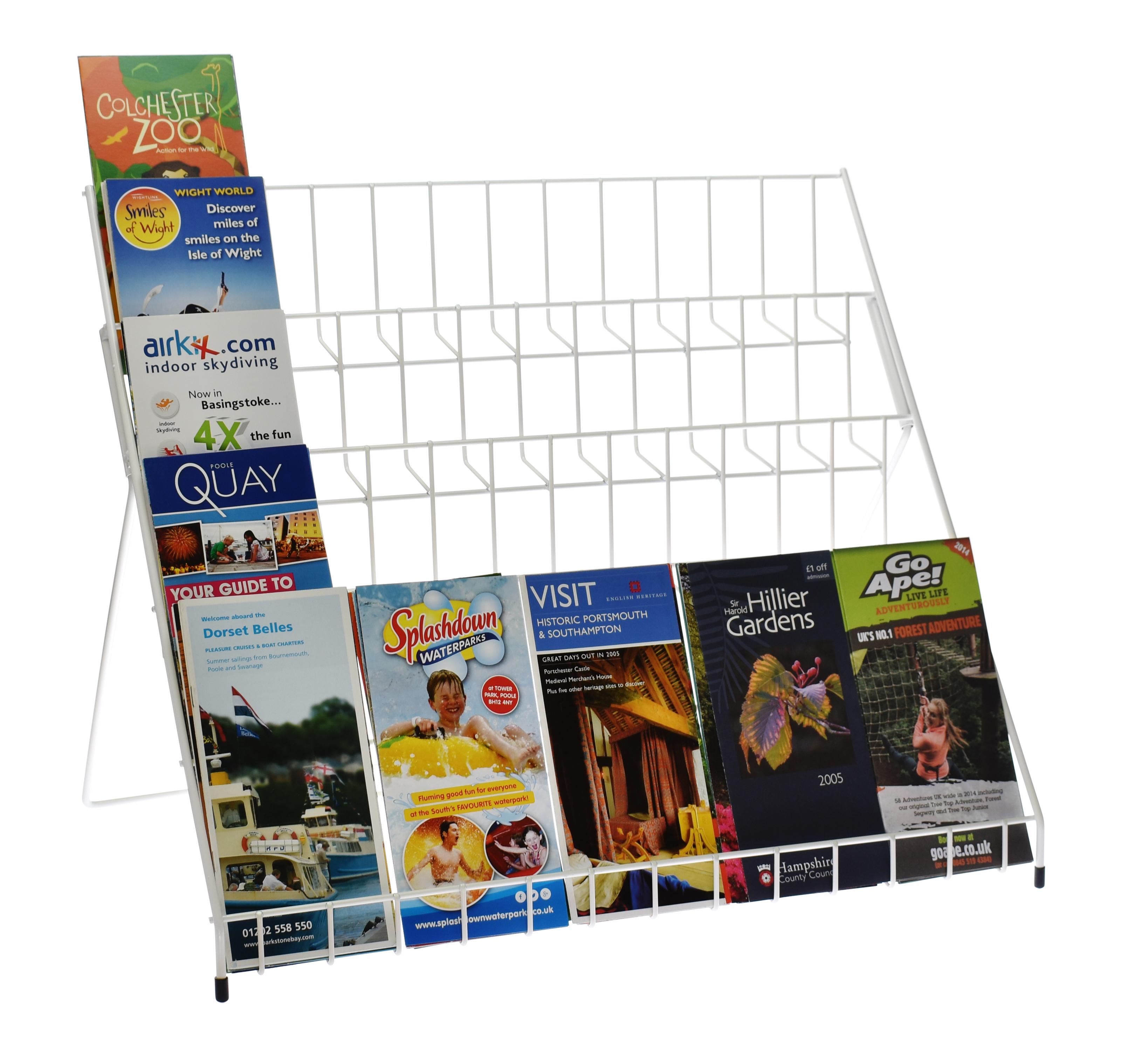 standstore Lightweight Collapsible Greeting Card Display Stand White