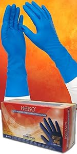 Amazon.com: Adenna Hero 14 mil Latex Powder Free Exam