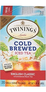 Cold Brew, Iced, Tea, Bagged, Loose, Green, Peach, Decaf, Black, Leaf, Sweet, Pure, Tazo, Mint