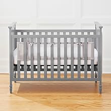 BreathableBaby Classic Breathable Mesh Crib Liner | Best Baby Cribs solid-end crib