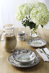 Amazon.com | Spode Woodland American Wildlife Red Fox Dinner