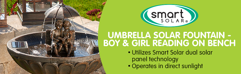 Banner Ad for Umbrella Solar Fountain