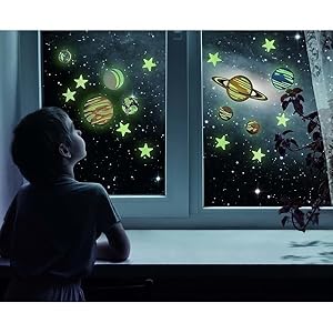 Amazon.com: 4M: Glow: Planets & Supernova - 100 Glow-in-The