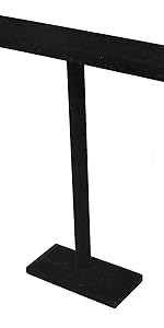 t bar, chain, display, necklace display, jewlelry holder, home organization