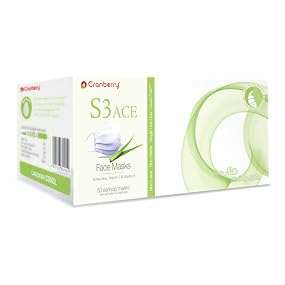Amazon.com: Cranberry USA S3080Bcase S3 ACE Ear Loop Face