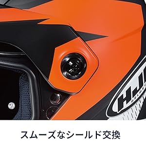 HJCヘルメット DS-X1 エーウィング オレンジ Mサイズ ゴールドシールド HJCヘルメット DS-X1 エーウィング オレンジ Mサイズ ゴールド