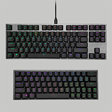 Cooler Master SK-622-GKTM1-DE  Cooler Master Peripherals SK622 clavier USB  + Bluetooth QWERTZ Allemand Noir