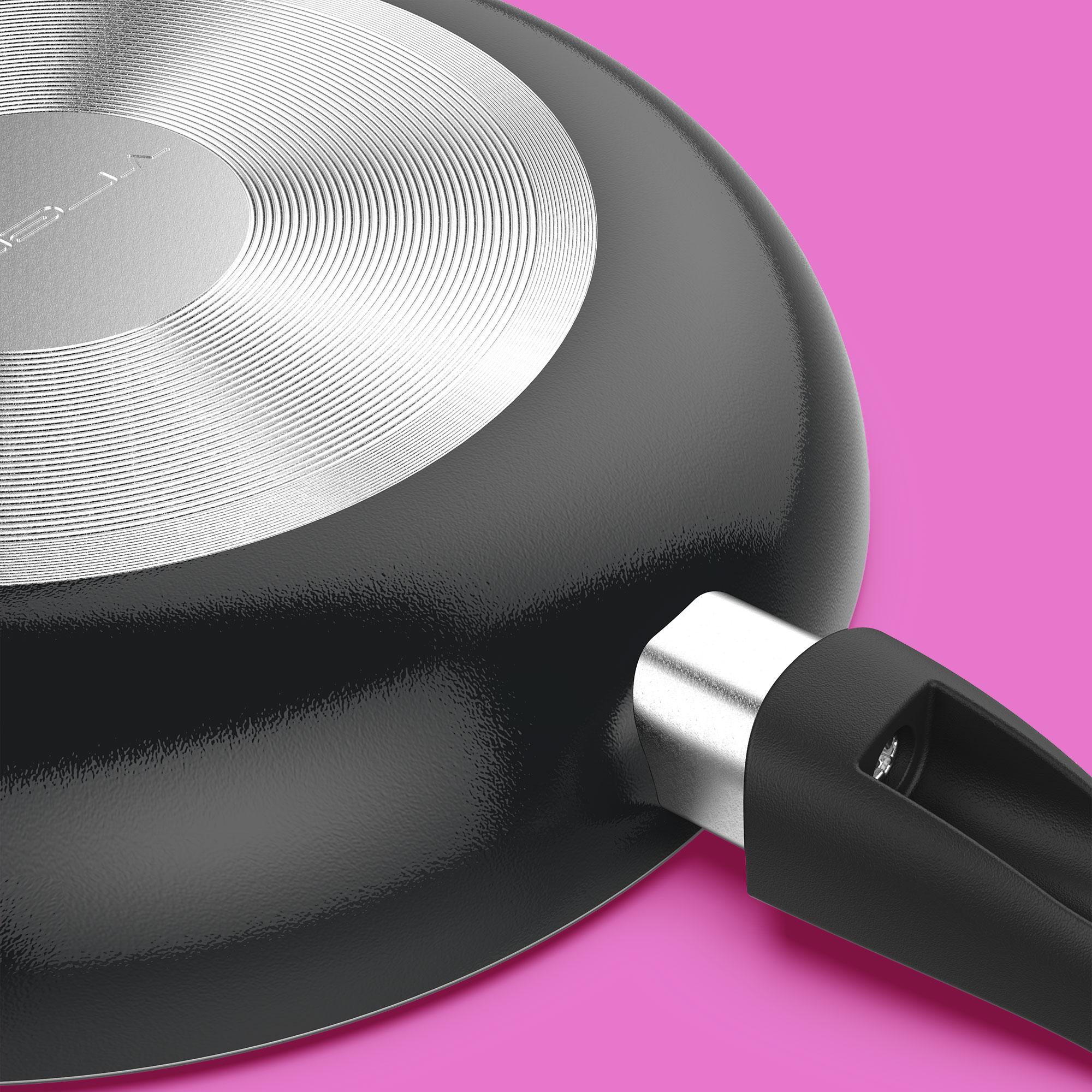 Vremi 15 Piece Nonstick Cookware Set; 2 Saucepans and 2