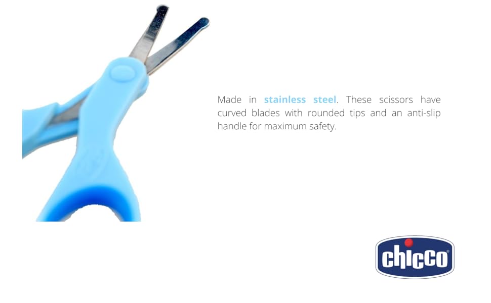 Chicco – Sponge Safety Scissors blue