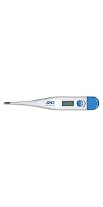 Thermometer, contactless thermometer, accuracy, temperature, A&D 611, fever