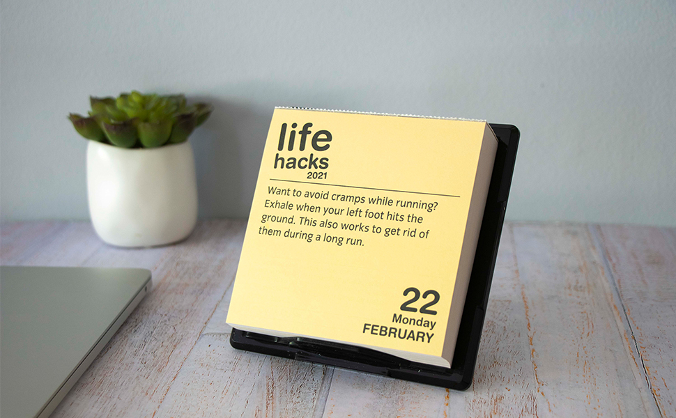 Life Hacks 2021 Day-to-Day Calendar: Bradford, Keith ...