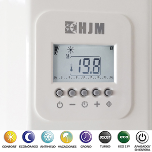 HJM ENYA 750 Radiador secatoallas eléctrico | 750W | SIN ...