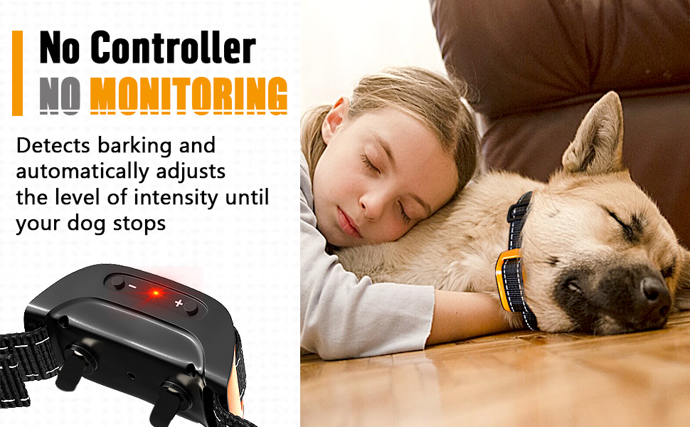 NPS No Shock Bark Collar for Small to Large Dogs model B2020