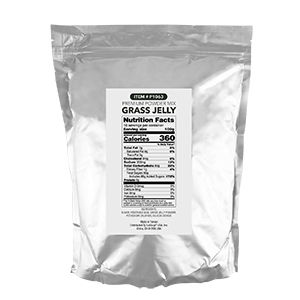 tea zone grass jelly powder