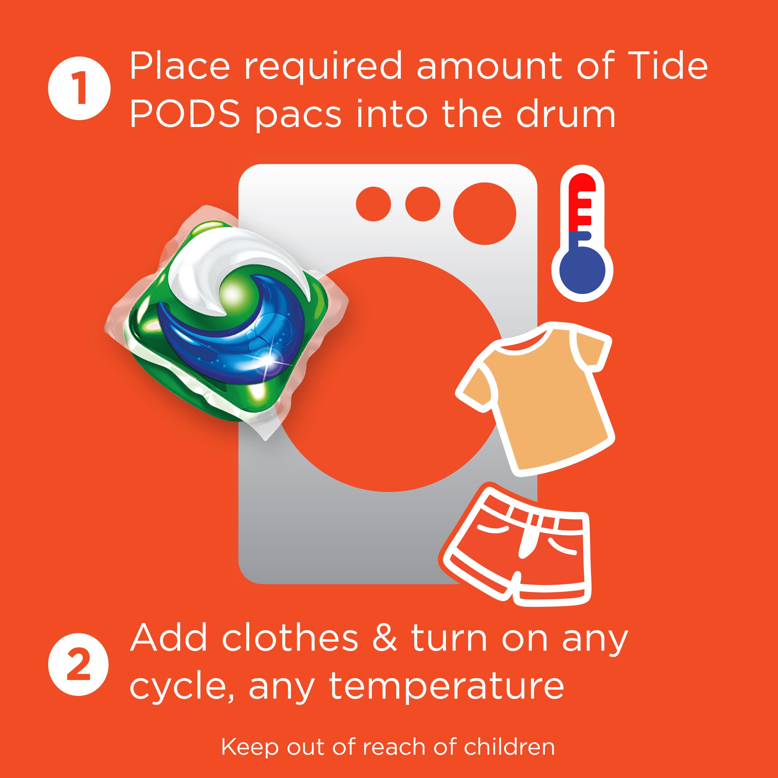 Tide PODS Ocean Mist Scent HE Turbo Laundry Detergent Pacs