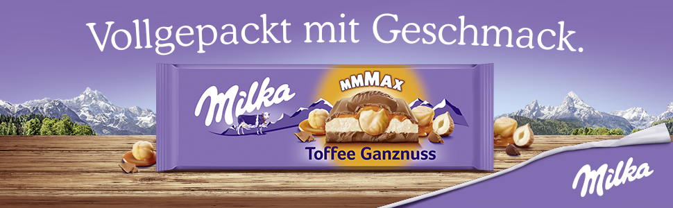 Milka Toffee Ganznuss
