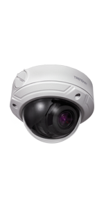 TRENDnet’s Indoor / Outdoor 4 MP Varifocal PoE IR Dome Network Camera, model TV-IP345PI