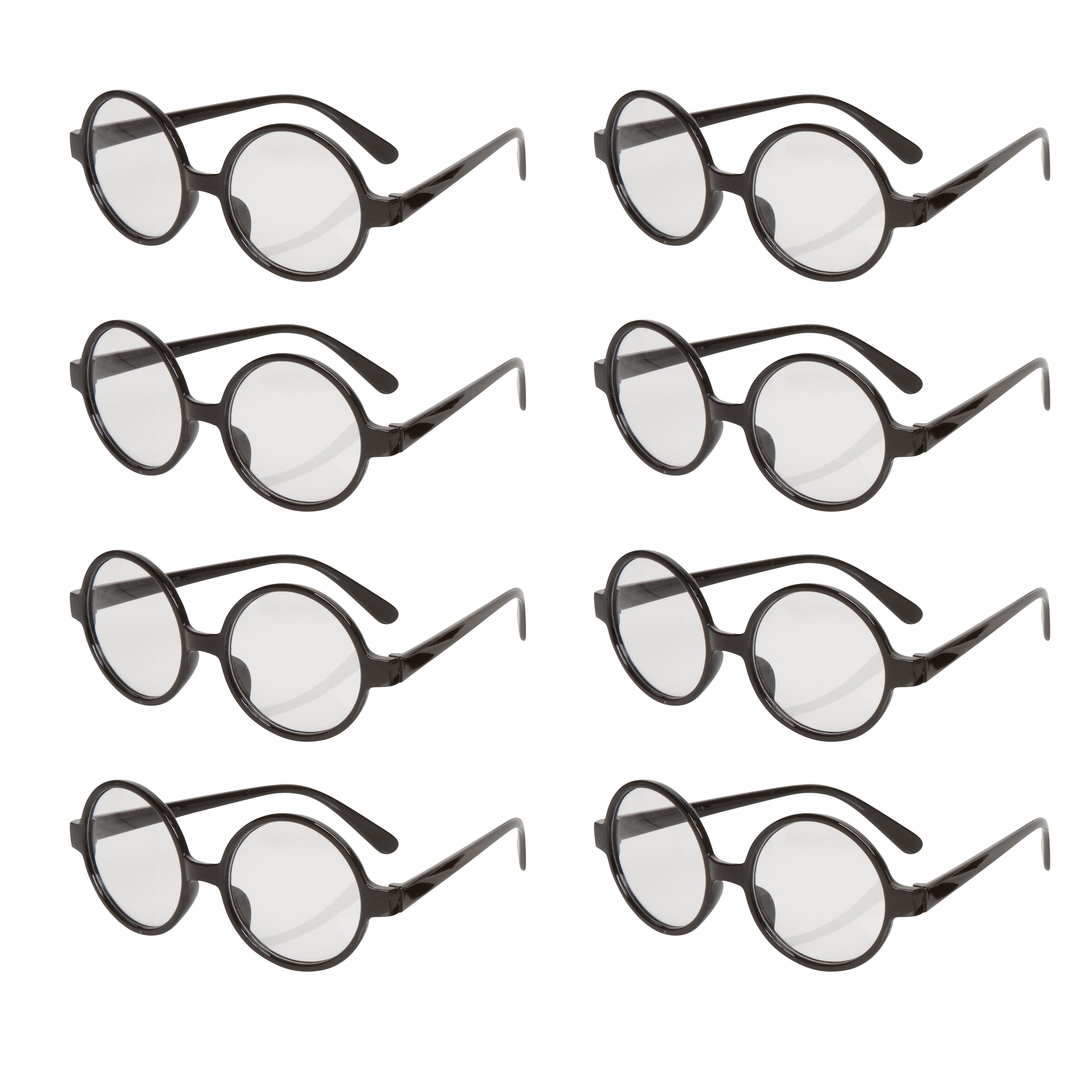Allures & Illusions Great Party Wizard Glasses (8 Pack