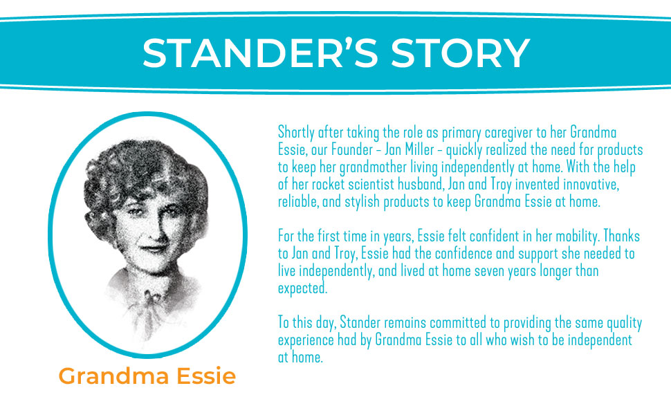 stander ez fold n go rollator walker adjust bed rail stand go stand assist handle solutions home aid