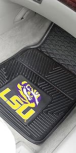 2 Piece Heavy Duty Vinyl Car Mat Set