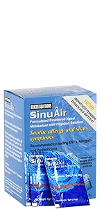 SinuAir, saline, sinupulse, nasal irrigation, sinus rinse, neti pot