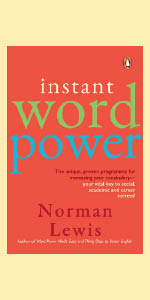 Word Pwer, English, Grammar, Norman Lewis, instant word power