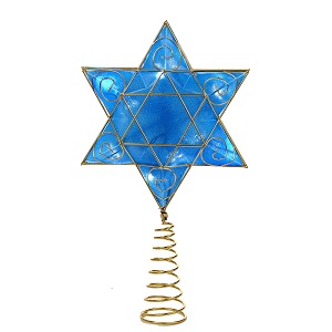 Amazon.com: Kurt Adler Lighted Treetop, Battery-Operated