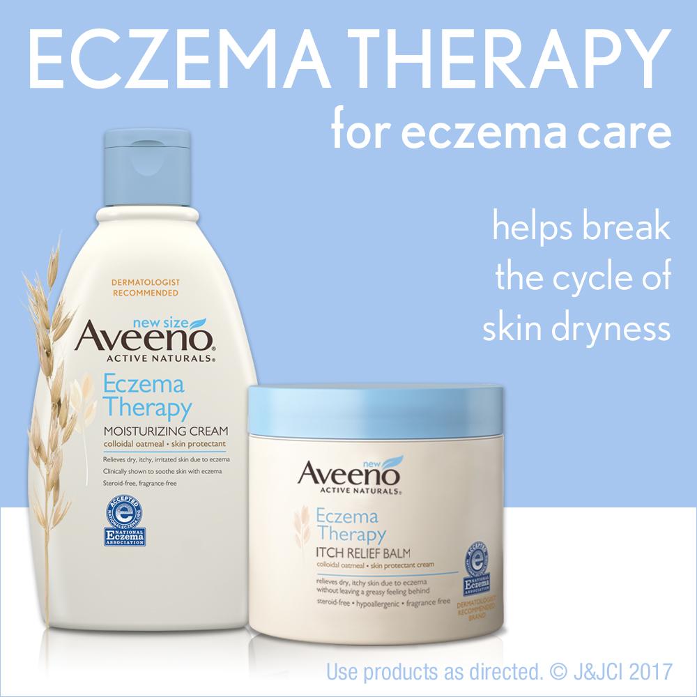 Aveeno Baby Eczema Therapy Moisturizing Cream For Dry Skin, 7.3 Oz