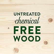 Chemical free wood