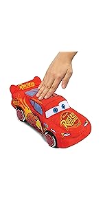 stuffed lightning mcqueen, lightening mcqueen, talking lightning mcqueen