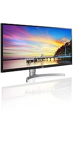 綺麗です♪ LG 34WN650-W 34インチ　モニター　ディスプレイ　ワイド 34