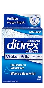 diurex ultimate water pills bloat relief