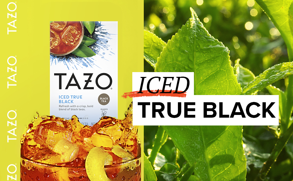 TAZO Iced True Black and its ingredients