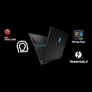 Red Dot Award 2022, MSI App Player, Thunderbolt.4