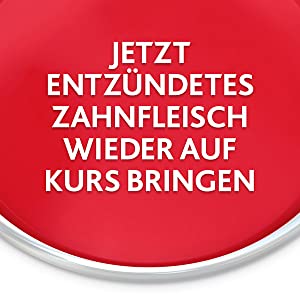 Entzündetes Zahnfleisch auf Kurs bringen