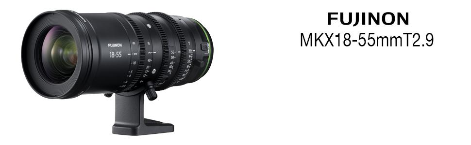 Amazon.com : Fujinon MKX18-55mmT2.9 Lens Black : Electronics