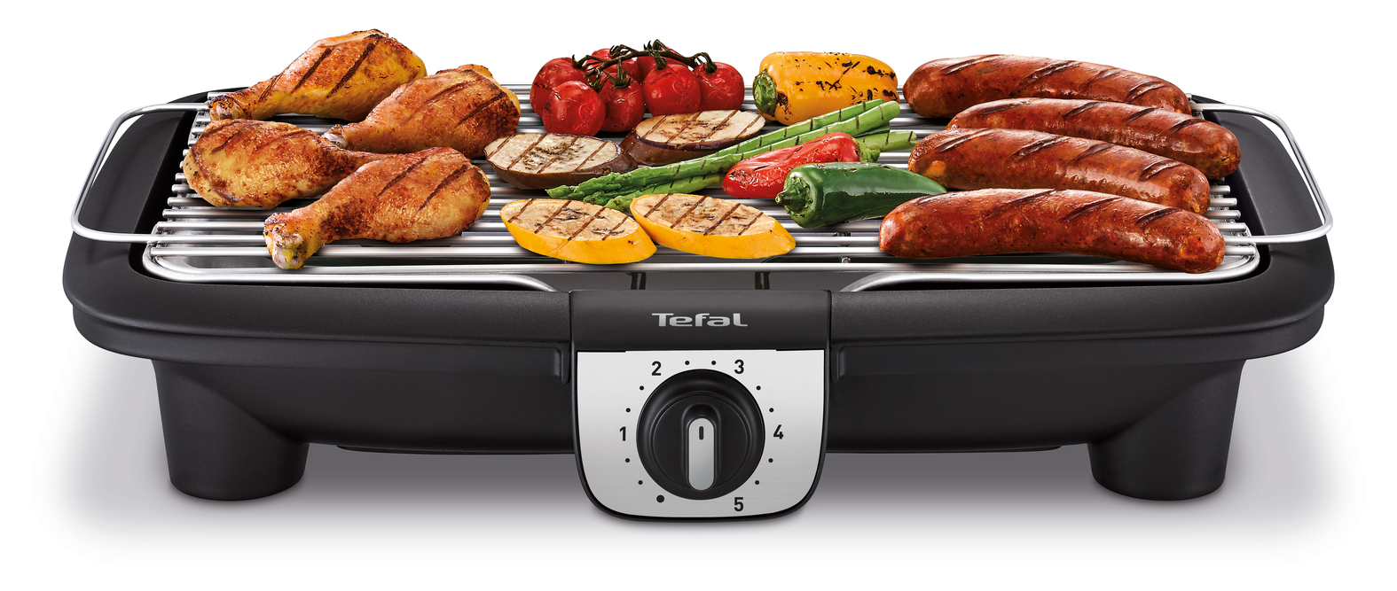Tefal BG921812 Barbecue BBQ Électrique sur Pieds et Table Easy Grill