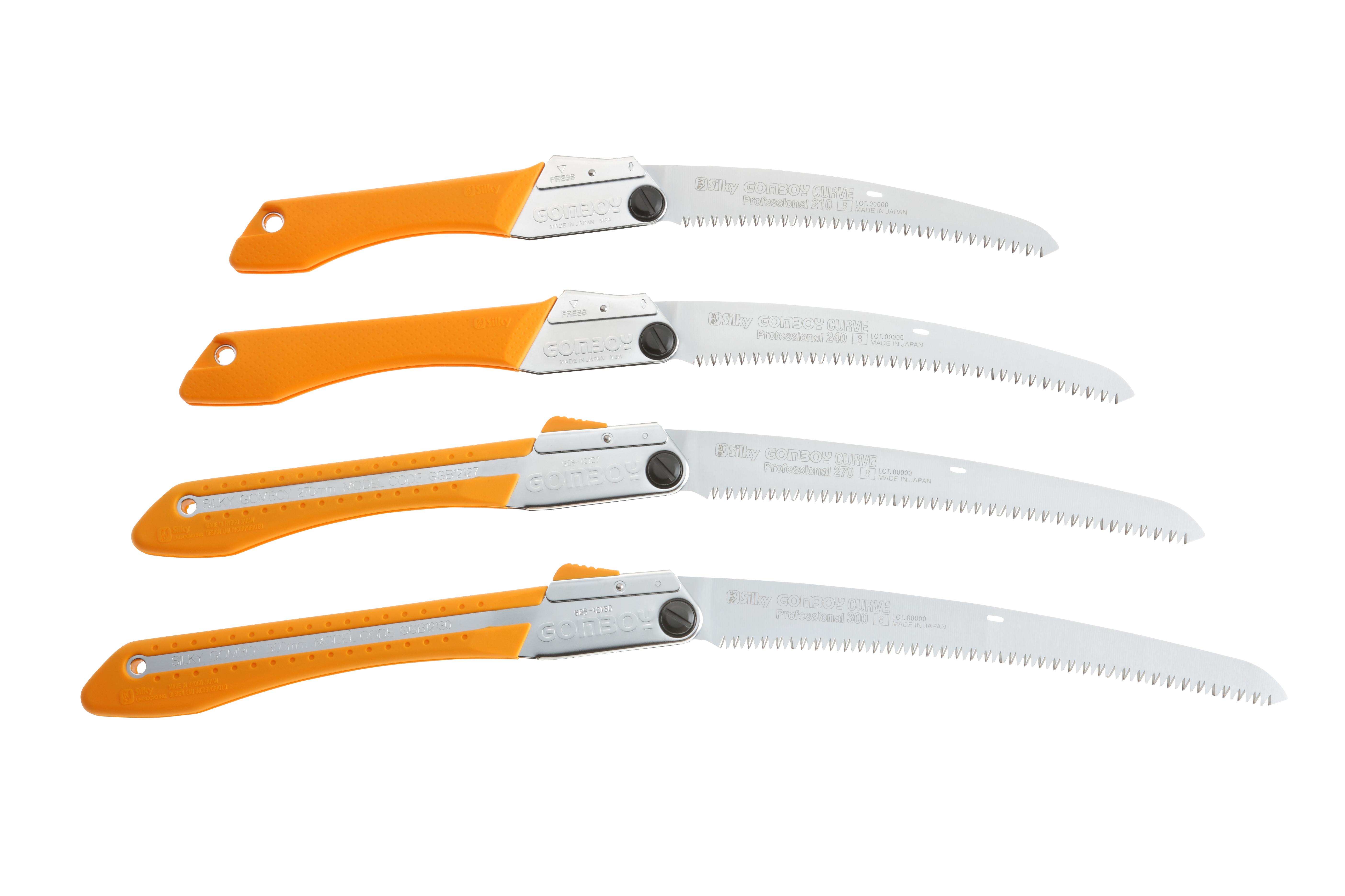 Silky Saws 71724 GomBoy Curve Professional Folding Saw, 240mm, Yellow