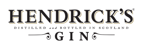 Hendrick's Gin Lunar Logo Distilled and bottled in Scotland