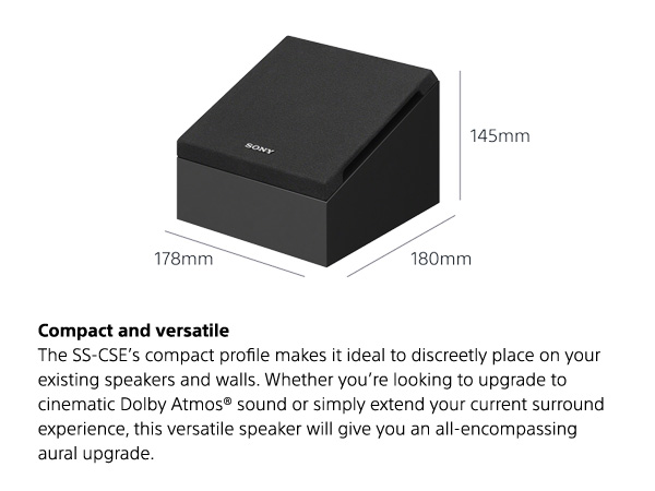 美品　SONYソニー　 SS-CSE SPEAKER SYSTEM Sony Dolby Atmos Enabled Speakers (Pair) | SSCSE
