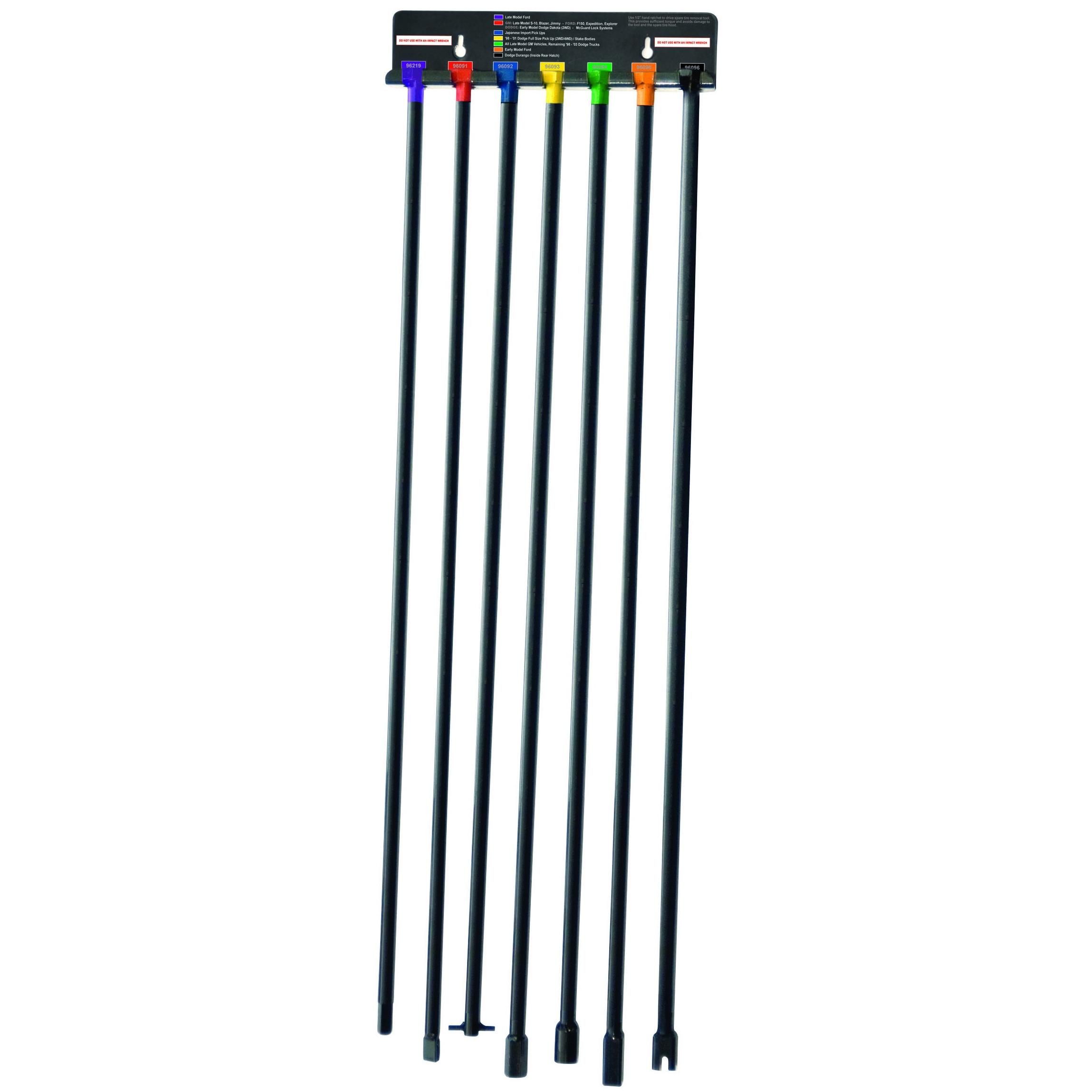 STEELMAN 96090A 7Piece Spare Tire Tool Kit, Tire Repair Tools Amazon